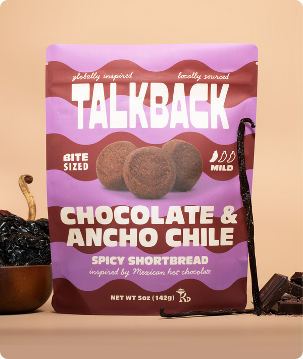 Chocolate & Ancho Chile Shortbread