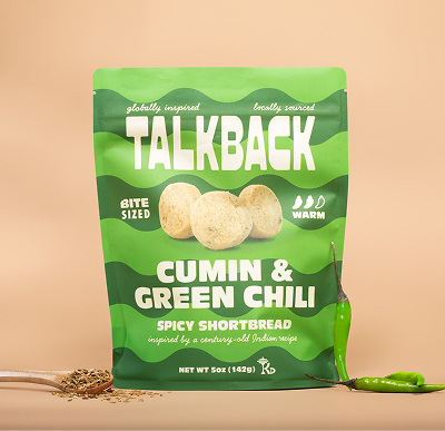Cumin & Green Chili Shortbread